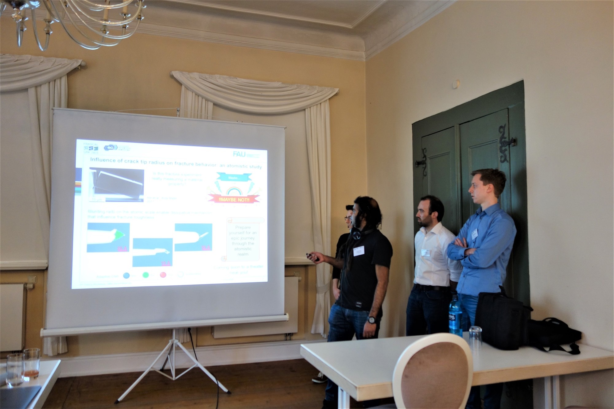 Poster Blitz presentation of the 2nd Visitors Workshop of GRK 2423 FRASCAL