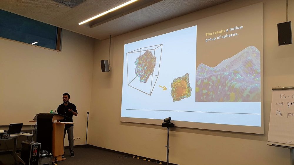 Presentation of Ali Mauricio Velasco Sabogal