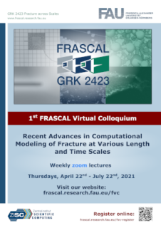 Zum Artikel "1st FRASCAL Virtual Colloquium, 22 April to 22 July 2021, online"