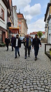 FRASCAL members on their way to the Franconian Open Air Museum Bad Windsheim. (Image: A. Dakkouri-Baldauf)