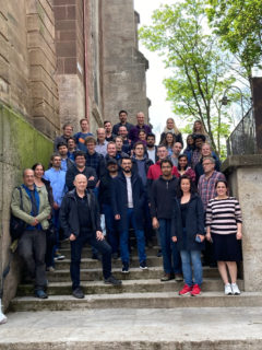 Group photo at the 2nd RTG retreat of FRASCAL in Bad Windsheim. (Image: J. Deserno)