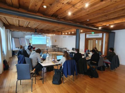 The first day of the workshop in Beilgries