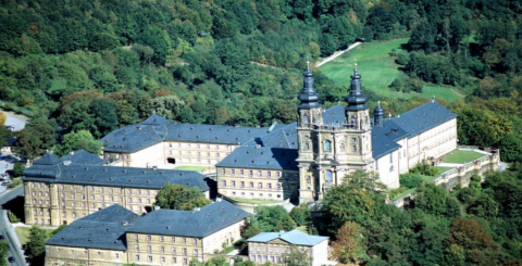 Banz Monastery in summer temperatures. (image: Kloster Banz)