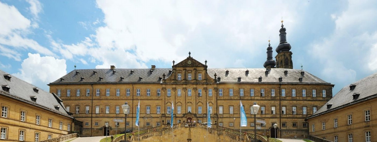 The venerable gates of the Banz Monastery will in October open its doors for the FRASCAL Research Training Group. (image: Kloster Banz)