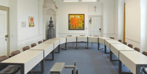 One of the many seminar rooms in Banz Monastery. The FRASCAL team will also meet in such a room. (image: Kloster Banz)