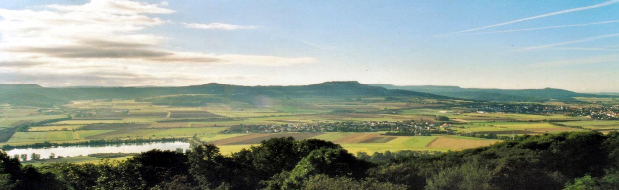 The view from Banz Monastery in Franconian Switzerland is breathtaking and provides fresh air. (image: Kloster Banz)